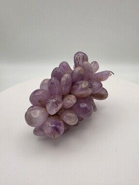 Vintage MCM Mid-Century Modern Cape Amethyst Grape Cluster Medium